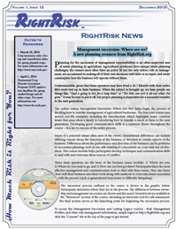 Graphic of RightRisk News