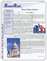 RightRisk News Graphic of RightRisk News