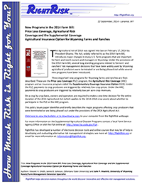 RightRisk Newsrelease Graphic of RightRisk Newsrelease