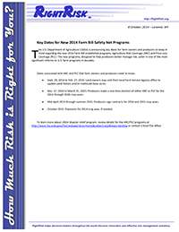 Graphic of RightRisk Newsrelease