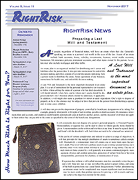 RightRisk News Graphic of RightRisk News