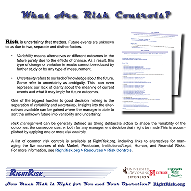 RightRisk Post Graphic of RightRisk Media Post